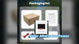 Caricabatterie CC CC da 60 A: potenziamento della potenza solare e dell'alternatore