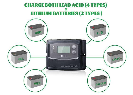 Buon prezzo Controller di carica solare marino intelligente a 5 fasi 20A con BMS Wake Up in linea