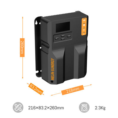 Buon prezzo 40A pannello solare MPPT controllore di carica solare 12V 24V con timer e Bluetooth integrato in linea