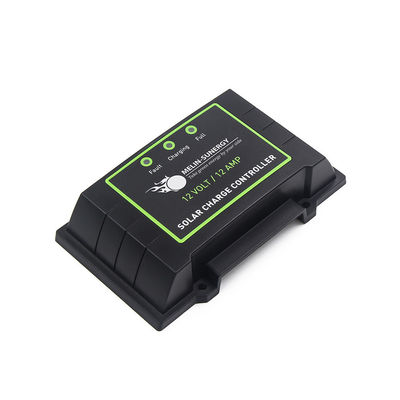 Buon prezzo Panello solare PWM impermeabile IP67 nero e controller di carica Indicatore LED automatico 12V 24V in linea