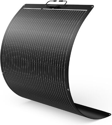 Buon prezzo 100w pannello solare semi flessibile pannelli fotovoltaici flessibili per camper, camper, barche, furgoni In linea