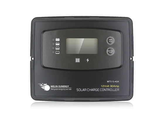 Regolatore di carica solare digitale PWM intelligente IP65 con protezione da sovraccarico per batterie marine e per camper