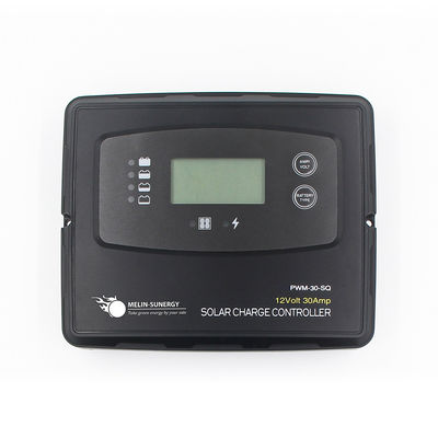Buon prezzo Controller di carica solare digitale PWM 30A 12V 24V per batterie AGM e LiFePO4 in linea
