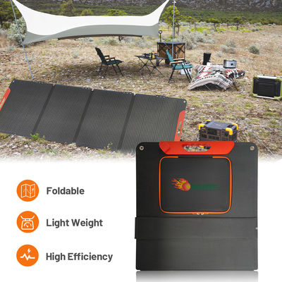 Buon prezzo Kit di pannelli solari pieghevoli leggeri ETFE 200W IP65 Portatile per avventure all'aperto in linea