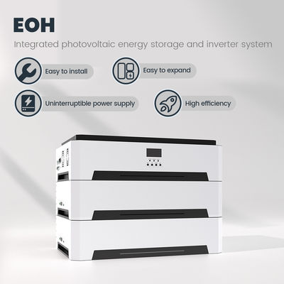 Sistema di accumulo di energia solare da 10 kW LiFePO4 con carica AC 120A e protezione IP20 per l'energia solare domestica