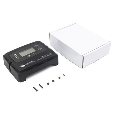 Controller di carica solare digitale nero 15A Smart Solar Regulator per batteria al litio